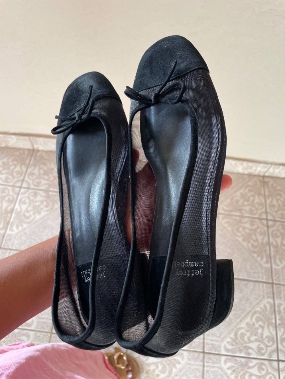 Jeffrey Campbell Releve mesh ballet flats - Picture 3 of 8